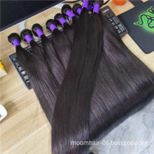 MOON Raw 10A Grade Unprocessed Virgin Peruvian Hair,Straight Raw Peruvian Virgin Hair Bundles,40 Inch Remy Human Hair Peruvian